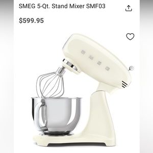 SMEG 5-Qt. Stand Mixer SMF03